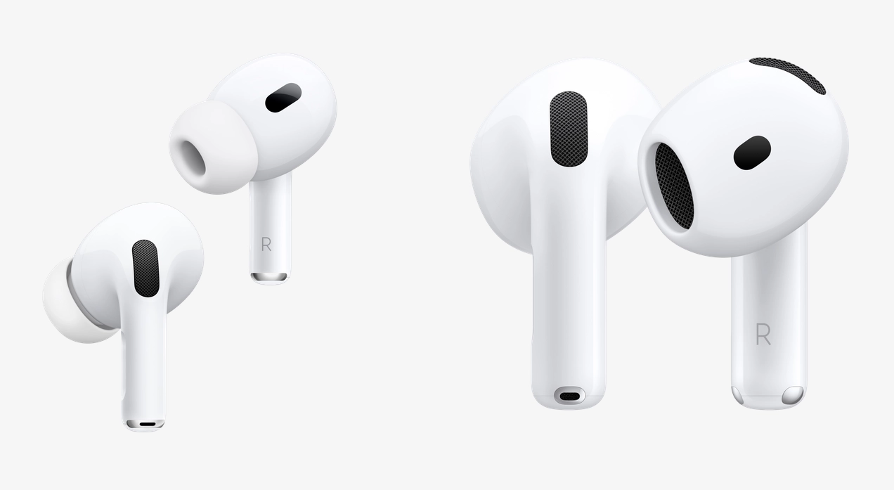 AirPods 4 и AirPods Pro 2